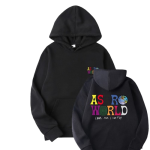Look Mom I Can Fly Astroworld Hoodie Black