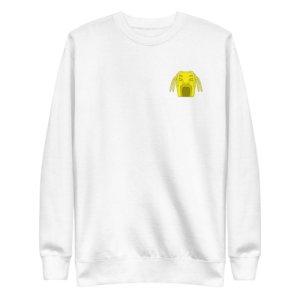 Astroworld Yellow Skull sweatshirt