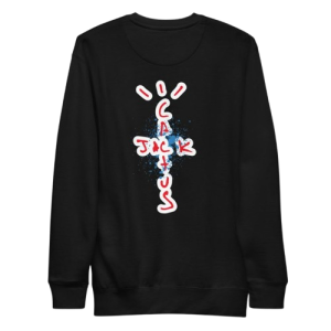 Cactus Jack Unisex Fleece Pullover Colored Logo