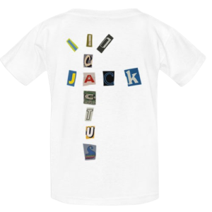 Cactus Jack Letters White Tee For Man