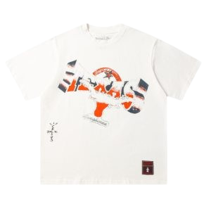 Cactus Jack Texas Tee White