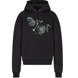 Cactus Jack X Dior Black Hoodie