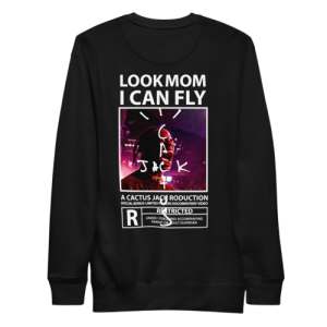 Look Mom I Can Fly Real sweatshirt