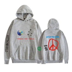 Thrills And Chills Grey Hoodie
