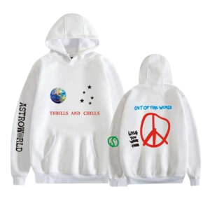 Thrills And Chills White Hoodie
