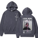 Travis Scott Cactus Jack Dark Grey Hoodie
