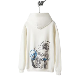 Travis Scott x Jordan x Fragment Hoodie Cream