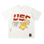 Travis Scott x Mitchell Ness USC Trojans Hand Drawn Tee