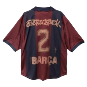 Travis Scott X FC Barcelona Retro 2000/01 Jersey