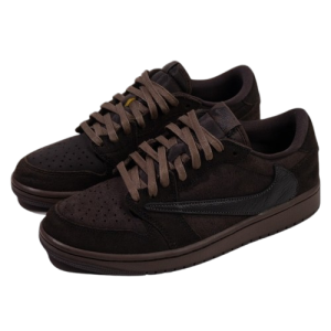 Travis Scott x Air Jordan 1 Low OG Velvet Brown