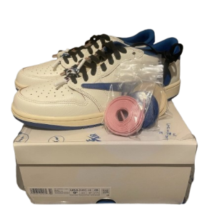Fragment x Travis Scott x Air Jordan 1 Low OG Military Blue