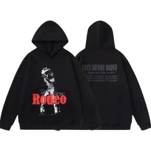 Travis Scott Rodeo Hoodie Black