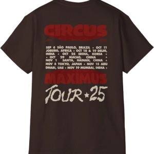 TRAVIS SCOTT WORLD TOUR DATES TEE