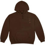 CJ X MCD SMILE HOODIE BROWN