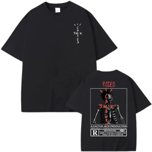 Travis scott rodeo shirt black