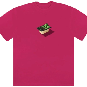 Travis Scott CJ x McDonald's Cactus Sauce Tee II 'Heliconia'