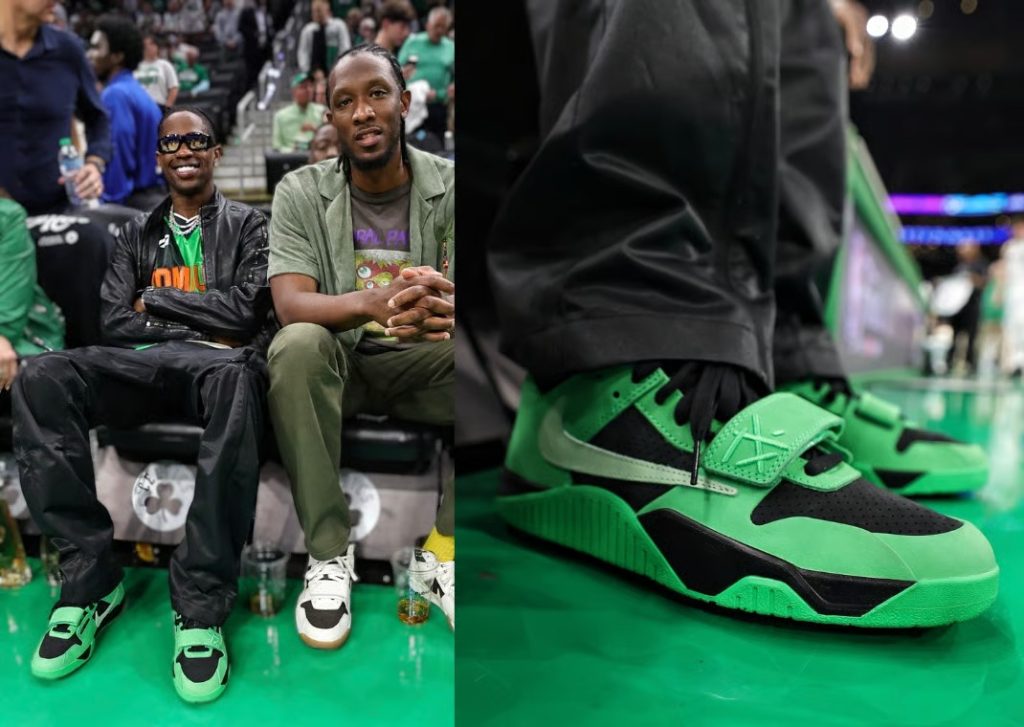 Travis Scott x Jordan Jumpman Jack Green Spark