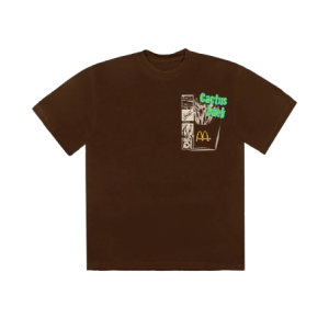 Travis Scott x McDonald's Cactus Pack Vintage Promo Tee