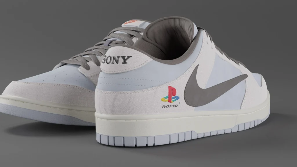 Travis Scott Playstation shoes